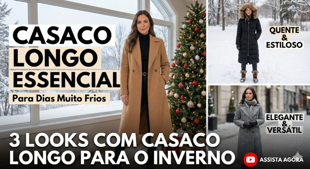5 ideias de Looks de inverno para dias muito frios