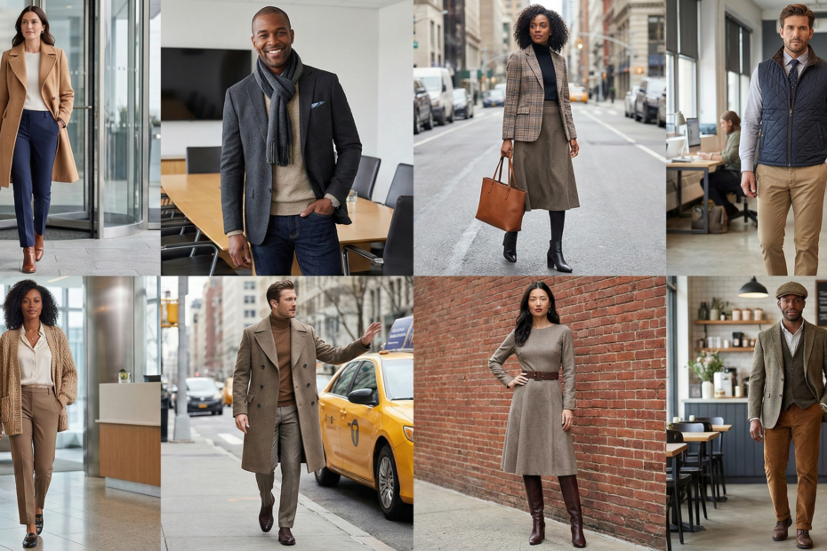 Confira 8 inspirações de Looks de inverno para o trabalho e vista-se com confiança todos os dias