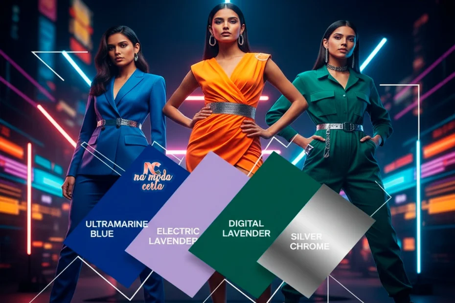 Cores que Vão Definir as Tendências de Moda