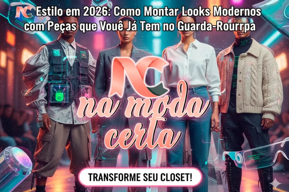 🧥 Estilo em 2026: Como Montar Looks Modernos com Peças que Você Já Tem no Guarda-Roupa